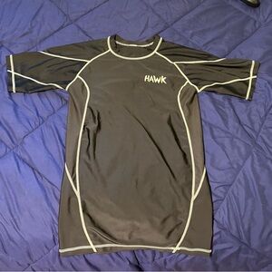 Tony Hawk Black Rash Guard Swimwear